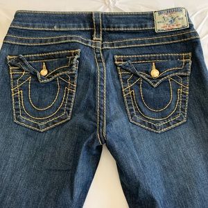 True Religion Straight Low Rise Jean. Size 29.